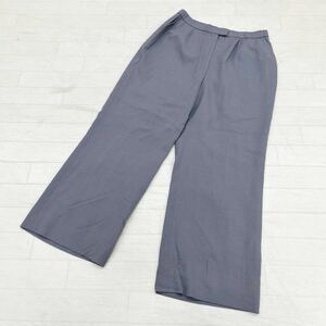 1304* made in Japan Leilian Leilian pants bottoms trousers slacks Zip fly casual gray lady's 11