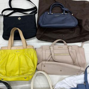 ◎ ① 21点 まとめ ジャンク品 FURLA フルラ Kaepa spade ケイトスペード coach コーチ ANYA HINDMARCH 等 バッグ レディースの画像4