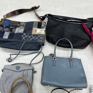 ◎ ① 21点 まとめ ジャンク品 FURLA フルラ Kaepa spade ケイトスペード coach コーチ ANYA HINDMARCH 等 バッグ レディースの画像7