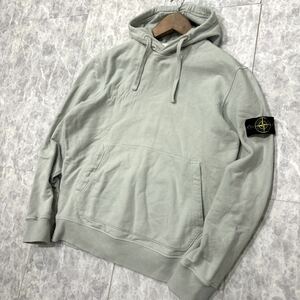 1円~ ＊ 国内正規品 'ラグジュアリーウェア' STONE ISLAND ストーンアイランド LOGOワッペン付き スウェット プルオーバー パーカー XL