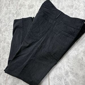 MM ＊ 良品 国内正規品 '履き心地抜群' CK Calvin Klein カルバンクライン 薄手 ストレート パンツ W33 メンズ 紳士服 ボトムス 