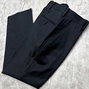 J * made in Japan ' finest quality wool 100%' POLO by RALPH LAUREN Ralph Lauren high quality WOOL slacks pants woman clothes lady's bottoms NAVY