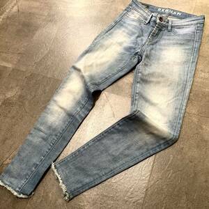 LL ☆ 人気モデル!! '洗練されたデザイン' DENHAM デンハム SPRAY SUPER TIGHT FIT スリムスキニー デニムパンツ ジーンズ size23 ボトムス