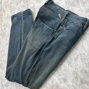 MM ＊ 日本製 '希少 90's ビンテージ' LEVI’S リーバイス America's Finest Jeans 821 ワイド STRAIGHT デニムパンツ / ジーンズ W30 