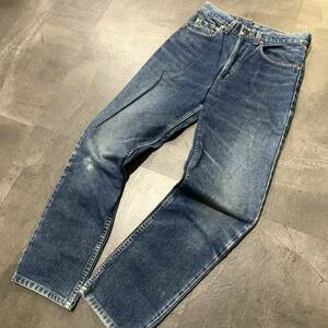 MM ☆ 古着ビンテージ!! '米国製' LEVI’S リーバイス 510-0217 コットン100% テーパード デニムパンツ ジーンズ 30×33 ボトムス 刻印525