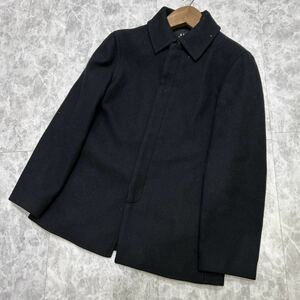 F @ フランス製 '希少 ビンテージ' A.P.C アーペーセー 長袖 WOOL 比翼 シャツ ジャケット sizeM 着心地抜群 メンズ 上着 アウター 古着