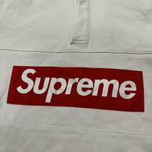 1円~ ＊ 15AW 国内正規品 '希少 入手困難' Supreme シュプリーム Box Logo Box Logo ボックスロゴ 長袖 ラガーシャツ / ポロシャツ S _画像8