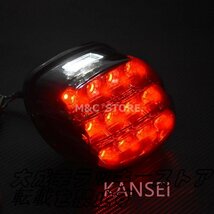 ハーレー テールランプ スモーク LED ブレーキランプ スポーツスター ダイナ ファットボーイ ソフテイル アイアン ローライダー_画像4