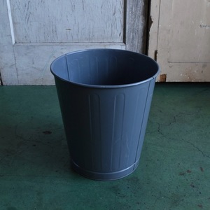 Vintage USA Trash Can 'UNITED' _A ゴミ箱 スチール インダストリアル 工業 インテリア アメリカ アンティーク ヴィンテージ Y-1991