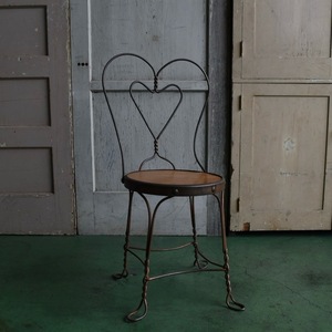 Vintage USA Parlor Chair _B パーラーチェア 椅子 家具 ジャパン japanned 木製 ディスプレイ アメリカ ティーク ヴィンテージ Y-2001