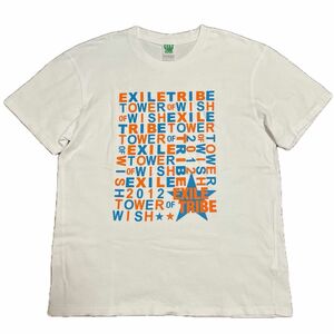 EXILE TRIBE LIVE TOUR 2012～TOWER OF WISH～ ナゴヤドーム限定 会場限定ロゴTシャツ