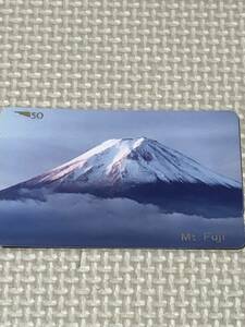 【未使用】テレホンカード　富士山