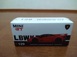 ☆即決送料無料☆ MINIGT 1/64 LB★WORKS Lamborghini Huracan GT Rosso Mars LHD