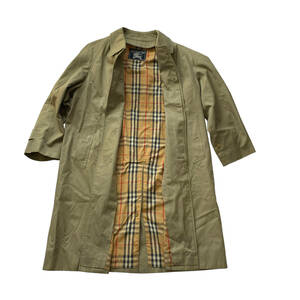 Burberry Trench Coat Beige Nova Check Long Coat Vintageトレンチコート ベージュ ノバチェック ロングコート ヴィンテージ