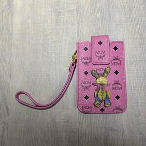 MCM Accessories Rabbit Pass Case Card Case Business Card Holder アクセサリー うさぎ ラビット パスケース カードケース 名刺入れ