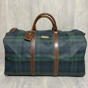 Polo Ralph Lauren Boston Bag Green Plaid Pattern ボストン バッグ グリーン チェック柄