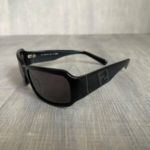 Fendi Double F Logo Oversized Sunglasses Black Eyeglasses Fendi двойной F Logo большой размер do солнцезащитные очки черный I стакан 