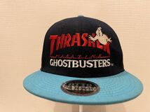 ★THRASHER×GHOSTBUSTERS★OTTO★スナップバックキャップ★6パネル★帽子★刺繍ロゴ★コラボ★スラッシャー×ゴーストバスターズ★_画像2