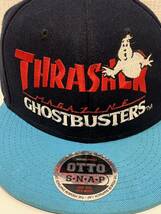 ★THRASHER×GHOSTBUSTERS★OTTO★スナップバックキャップ★6パネル★帽子★刺繍ロゴ★コラボ★スラッシャー×ゴーストバスターズ★_画像7