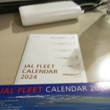 JAL FLEET 卓上カレンダー2024_画像2