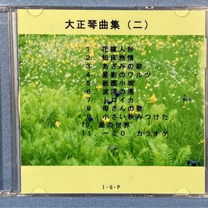 大正琴曲集(ニ)。模範演奏&ギター伴奏付きカラオケ。楽譜付き。