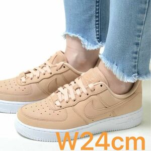 Nike WMNS Air Force 1 Low PRM Tan ナイキ ウィメンズ エアフォース1 ベージュ W24cm