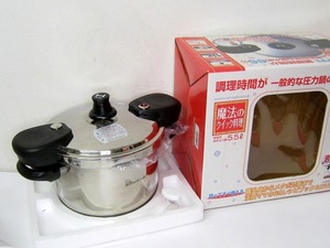 ワンダーシェフ　浜田ママの魔法のクイック料理　家庭用両手圧力鍋5.5L 140kpa HD55 J06