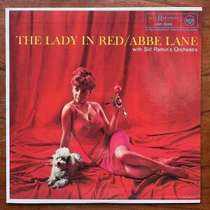 【ジャズ・ヴォーカル名盤 SEXY 美女ジャケ】ABBE LANE WITH SID RAMIN’S ORCHESTRA『THE LADY IN RED』アビ・レーン/ザヴィア・クガート