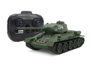 タミヤ 48216 1/35RC ソビエト中戦車 T-34-85 (専用プロポ付き)