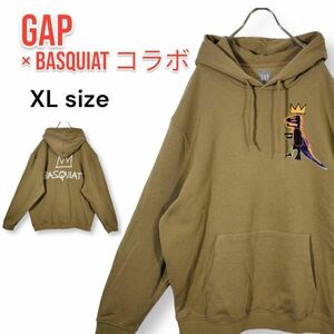 【レア】GAP × BASQUIAT ギャップ バスキア コラボ パーカー XLサイズ