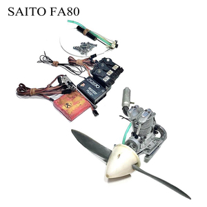 SAITO サイトウ FA80エンジン ラジコン飛行機 動作未確認 部品取り レストアベース