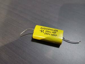 オーディオ用 MKPフィルムコンデンサ Audiophiler キャパシタ 3.3uF 250V スピーカーネットワーク アンプ等