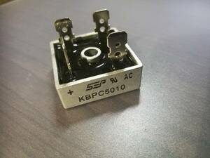 KBPC5010 単相ブリッジダイオード 1000V 50A 金属ケース