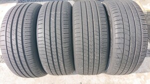 高年式 2021年 DUNLOP サイレントコア 中古タイヤ 4本 235/45R18 手渡し可能 レクサス ES GS IS カムリ Audi 