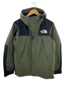 THE NORTH FACE◆MOUNTAIN JACKET_マウンテンジャケット/S/ゴアテックス/KHK/無地