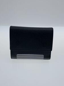 CELINE◆3つ折り財布/-/BLK/無地/レディース/スモールトリフォードウォレット