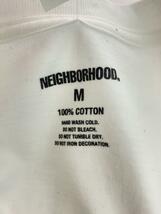 NEIGHBORHOOD◆長袖Tシャツ/M/コットン/WHT_画像3