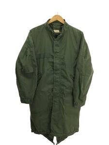 MILITARY◆70s/M-65/フィッシュテールコート/全体汚れ有/M/カーキ/無地/8415-782-3218