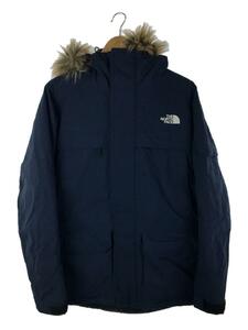 THE NORTH FACE◆MCMURDO PARKA_マクマードパーカ/L/ナイロン/NVY