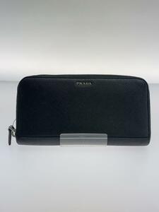 PRADA◆長財布/レザー/BLK/メンズ/2ML317