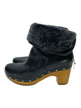 UGG australia◆LYNNEA/リネアショートブーツ/24cm/ブラック_画像1