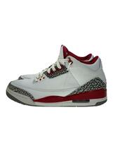 NIKE◆AIR JORDAN 3 RETRO_エア ジョーダン 3 レトロ/27.5cm/WHT/ホワイト_画像1