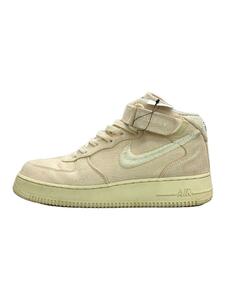 NIKE◆AIR FORCE 1 07 MID SP_エア フォース 1 ミッド スペシャル/27.5cm/BEG