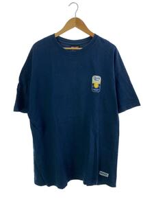 SHADY LTD/半袖Tシャツ/XL/コットン/ネイビー/90-00S/胸ロゴ/バックロゴ