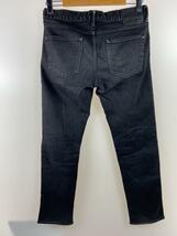 JAPAN BLUE JEANS◆ANKLE CUT FRENCH STRETCH/クロップドボトム/30/BLK/JB3100/日本製_画像2