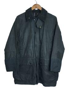 Barbour◆BORDER/3ワラント/オイルドジャケット/-/-/GRY