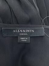 ALLSAINTS◆キャミワンピース/S/ポリエステル/BLK_画像3