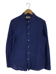 meker`s shirt 鎌倉/鎌倉シャツ/長袖シャツ/XL/コットン/NVY/無地