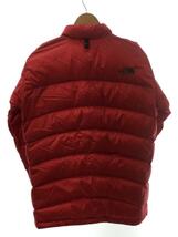 THE NORTH FACE◆ZEUS TRICLIMATE JACKET_ゼウストリクライメイトジャケット/M/ナイロン/RED/無地_画像2