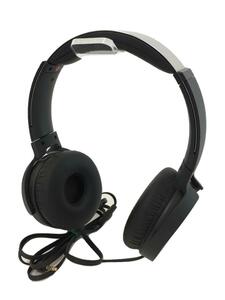 SONY◆有線ヘッドホン/オーディオ機器/黒物家電/MDR-XB550AP/ソニー/ブラック